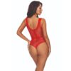 PASSION - BS115 BODYSTOCKING GRID VERMELHO - Image 2