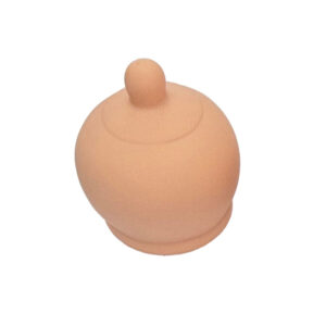 POTENTE - DIABLO PICANTE - BRINQUEDO ANTI-STRESS EM FORMATO DE SEIOS COR DE CARNE