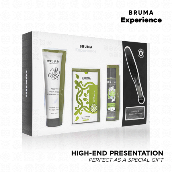 POTENTE - BRUMA XPERIENCE - KIT TENTAÇÃO DE MELANCIA DOCE COM POTENCIALIZADOR DE ORGASMO