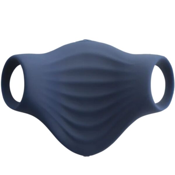 POTENTE - ROCKS-OFF - MASTURBADOR VIBRADOR FLEXÍVEL PALM BLUE