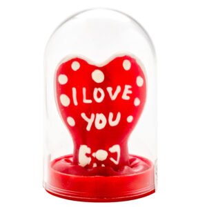POTENTE - CONDOMERIE - PRESERVATIVOS NOVIDADES PINTADOS À MÃO CORAÇÃO - EU TE AMO MODELO 1
