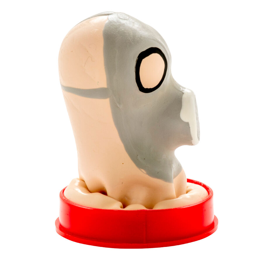 CONDOMERIE - MÁSCARA DE GÁS DE PRESERVATIVOS NOVIDADES PINTADOS À MÃO - Image 2