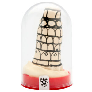 POTENTE - CONDOMERIE - PRESERVATIVOS NOVIDADES PINTADOS À MÃO TORRE DE PISA