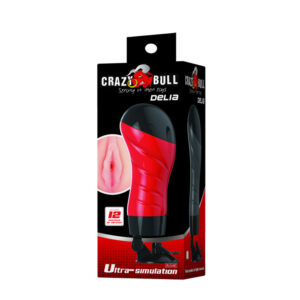 POTENTE - CRAZY BULL - FLORA VAGINA COM BASE MASTURBADOR DE VOZ