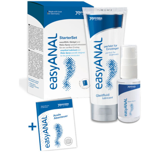POTENTE - JOYDIVISION EASYANAL - STARTER SET LUBRIFICANTE + RELAX SPRAY