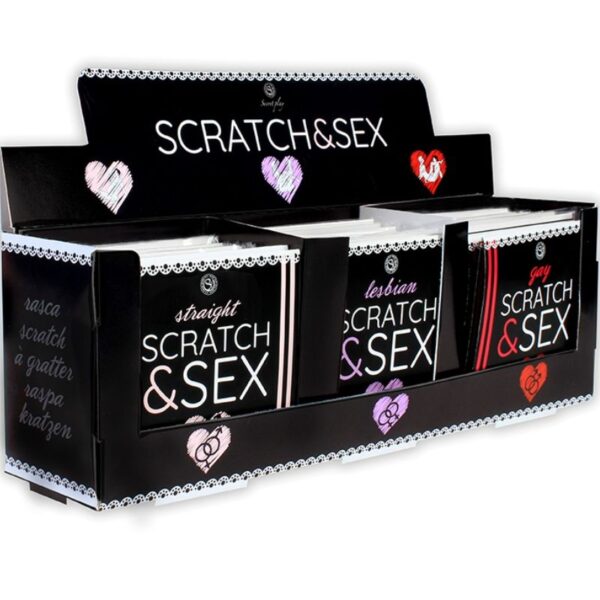 POTENTE - SECRETPLAY - DISPLAY + POSTURAS SCRATCH & SEX (ES/EN/FR/PT/DE)