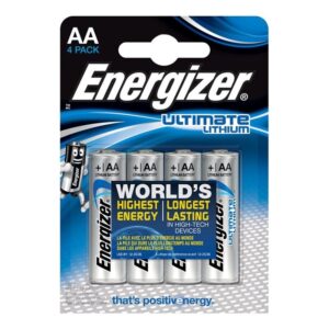 POTENTE - ENERGIZER - ULTIMATE LÍTIO AA L91 LR6 1