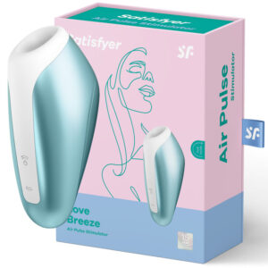 POTENTE - SATISFYER - LOVE BREEZE SUCCIONADOR ICE BLUE