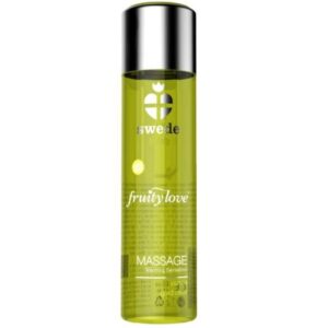 POTENTE - SWEDE - FRUITY LOVE ÓLEO DE MASSAGEM EFEITO DE AQUECIMENTO BAUNILHA E PÊRA DOURADA 60 ML.