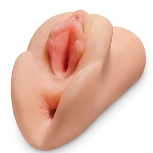 POTENTE - PDX PLUS - PERFECT PUSSY DOUBLE STROKER NATURAL VAGINA E NUS MASTURBADOR