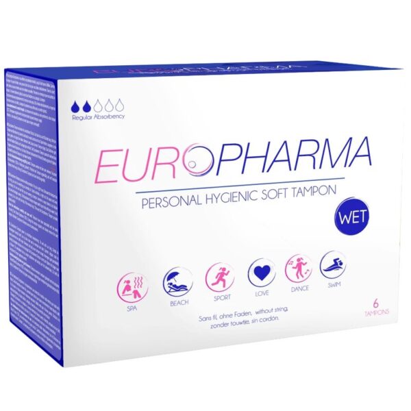 POTENTE - EUROPHARMA - TAMPÕES DE AÇÃO 6 UNIDADES