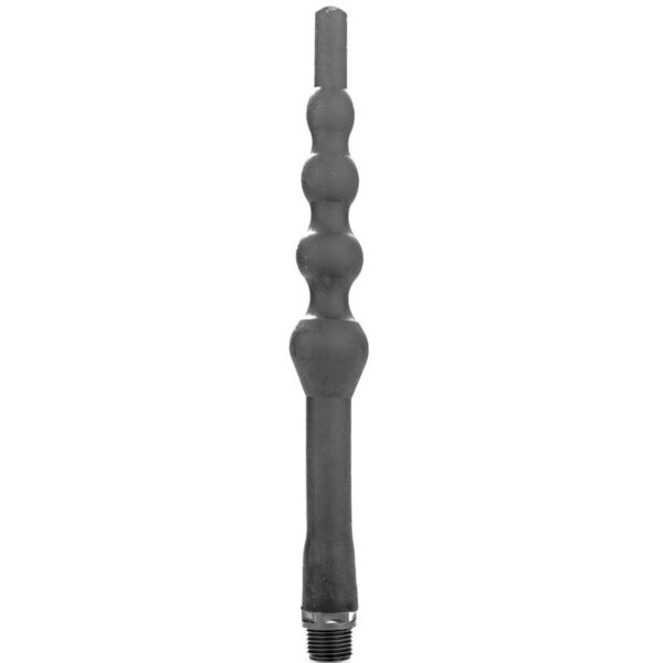 POTENTE - ALL BLACK - SILICONE ANAL DE CHUVEIRO DE FRESAS 27 CM