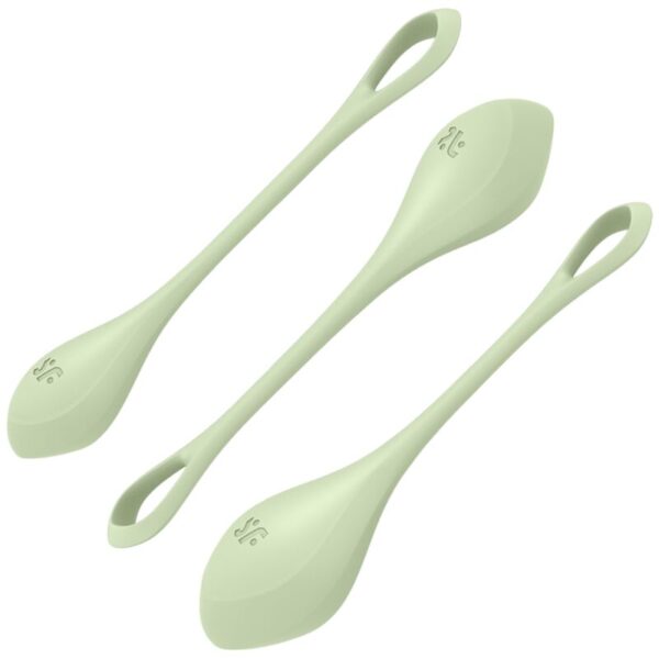 POTENTE - SATISFYER - CONJUNTO DE TREINO YONI POWER 2 VERDE