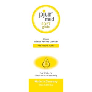 POTENTE - PJUR - LUBRIFICANTE DE SILICONE MED SOFT GLIDE 1.5 ML