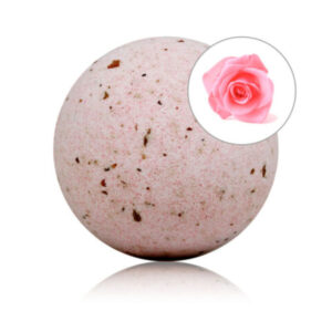 POTENTE - TALOKA - BOMBA DE BANHO PERFUMADA DE ROSAS COM PÉTALAS DE ROSA