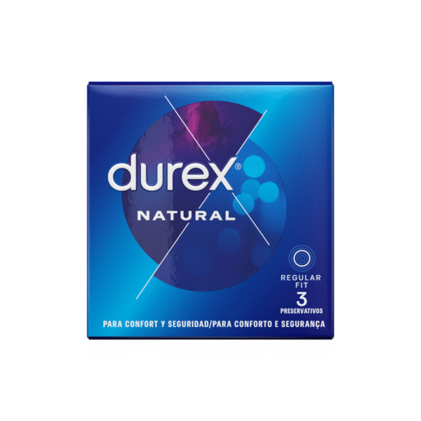 POTENTE - DUREX - NATURAL CLÁSSICO 3 UNIDADES