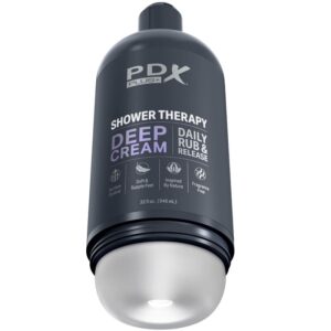 POTENTE - PDX PLUS - STROKER MASTURBATOR DISCREET DEEP CREAM SHAMPOO DESIGN DE GARRAFA