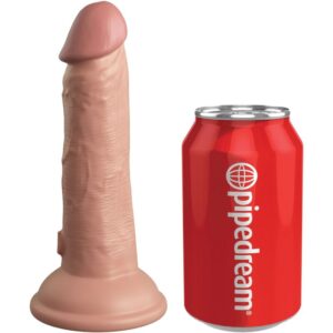 POTENTE - KING COCK - ELITE DILDO DE SILICONE REALISTA 15.2 CM