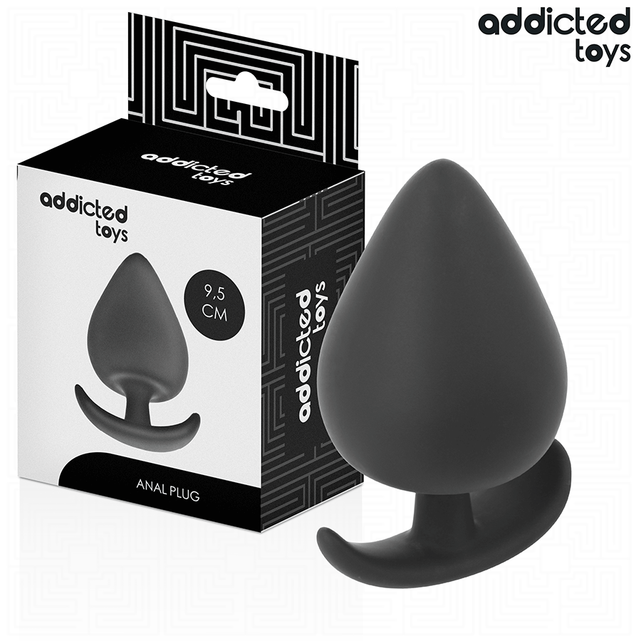 POTENTE - ADDICTED TOYS - PLUG ANAL TAMANHO XL 9.5 CM