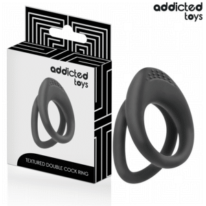 POTENTE - ADDICTED TOYS - ANEL DE PÊNIS COM DUPLA TEXTURA