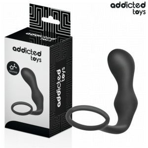 POTENTE - ADDICTED TOYS - PLUG ANAL COM ANEL MODELO 3