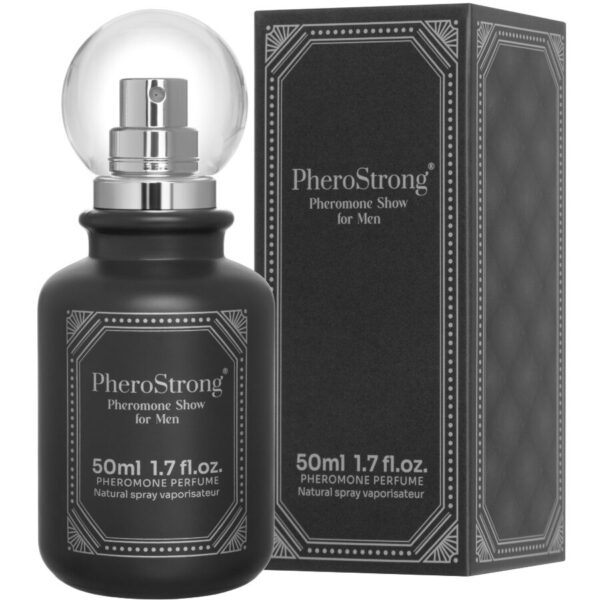 POTENTE - PHEROSTRONG - PERFUME FEROMONAS SHOW PARA HOMENS 50 ML