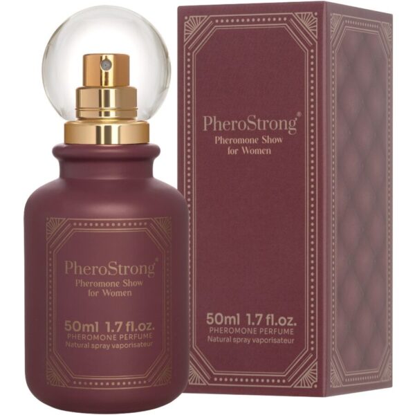 POTENTE - PHEROSTRONG - PERFUME FEROMONAS SHOW PARA MULHERES 50 ML