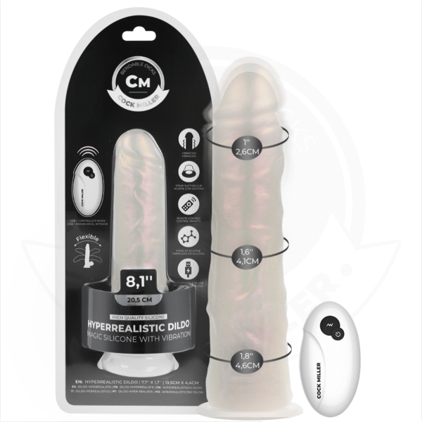 POTENTE - COCK MILLER - DILDO COM VENTOSA