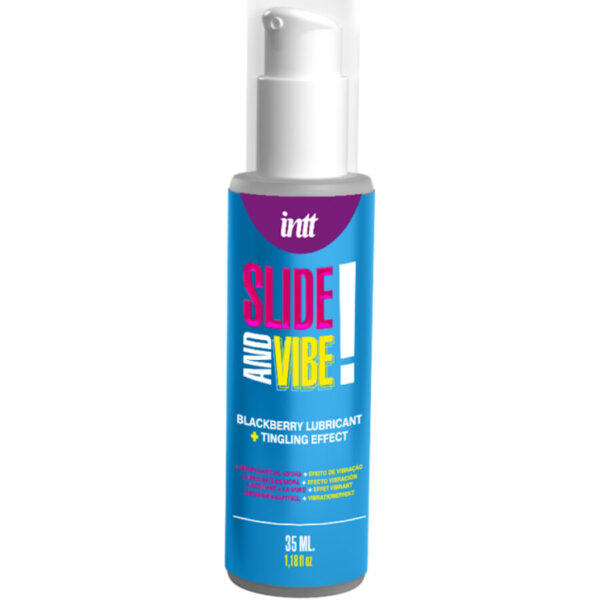 POTENTE - INTT RELEASES - LUBRIFICANTE VIBRATÓRIO BEIJÁVEL À BASE DE ÁGUA 35 ML