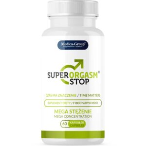 POTENTE - MEDICA GROUP - SUPER ORGASMO PARAR DE RETARDAR PARA HOMENS 60 CÁPSULAS