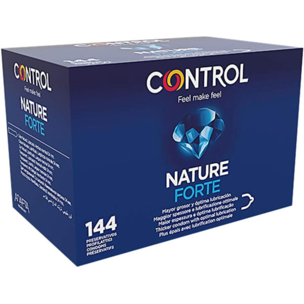 POTENTE - CONTROL - NATURE FORTE PRESERVATIVOS 144 UNIDADES