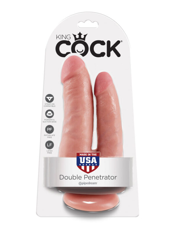 POTENTE - KING COCK - DUPLO PENETRADOR CARNE