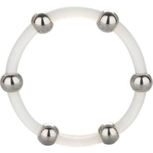 POTENTE - CALEXOTICS - ANEL DE SILICONE COM FRESAS DE AO XL