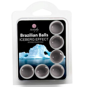 POTENTE - JOGO SECRETO CONJUNTO 6 BOLAS BRASILEIRAS EFEITO ICEBERG