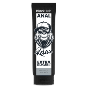 POTENTE - BLACK HOLE - GEL BASE D'ÁGUA DILATAÇÃO ANAL 250 ML