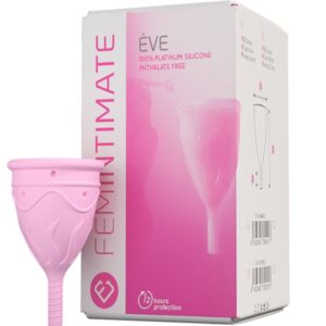 POTENTE - FEMINTIMATE - COPO MENSTRUAL DE SILICONE EVE - TAMANHO L