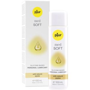 POTENTE - PJUR - LUBRIFICANTE DE SILICONE MED SOFT GLIDE 100 ML