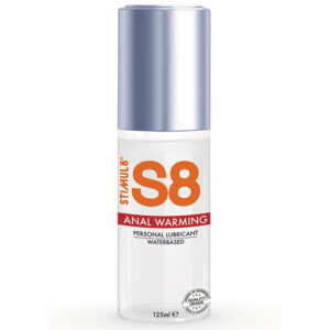 POTENTE - STIMUL8 - S8 LUBRIFICANTE ANAL EFEITO CALOR 125 ML