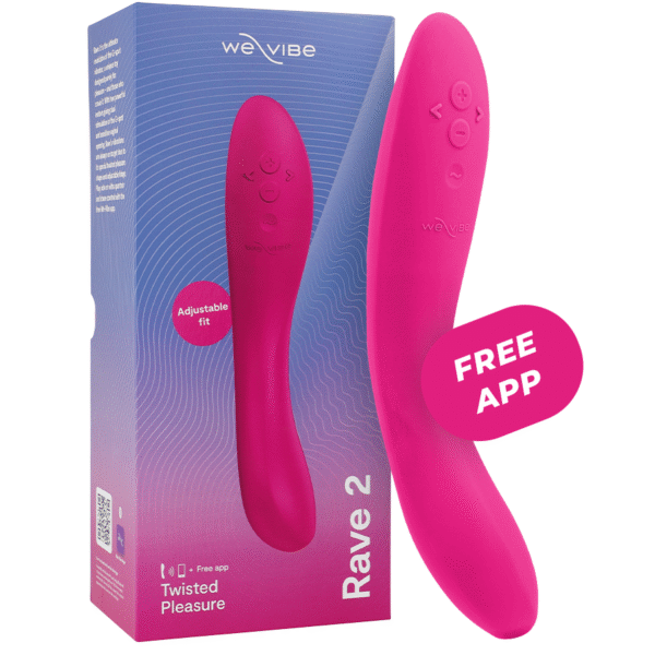 POTENTE - WE-VIBE - RAVE 2 VIBRADOR G-SPOT ROSA
