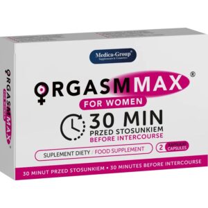 POTENTE - MEDICA GROUP - ORGASM MAX PARA MULHERES 2 CÁPSULAS