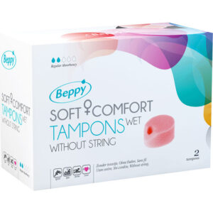 POTENTE - BEPPY - SOFT COMFORT TAMPONS WET 2UNITS