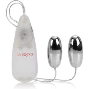 POTENTE - CALEXOTICS - BALAS VIBRATÓRIAS PRATA DUO