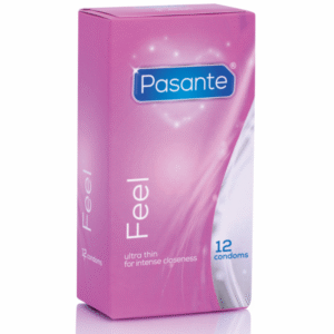 POTENTE - PASANTE - DE PRESERVATIVOS ULTRA FINO SENSÍVEIS 12 UNIDADES
