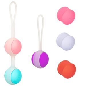 POTENTE - CALEXOTICS - SHE-OLOGY CONJUNTO BOLAS KEGEL INTERCAMBIVEIS