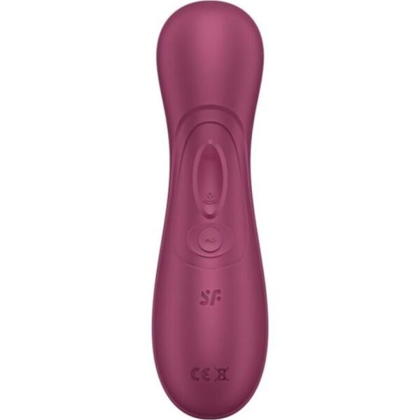 POTENTE - SATISFYER - PRO 2 GERAO 3 TECNOLOGIA DE AR LÍQUIDO VINHO TINTO