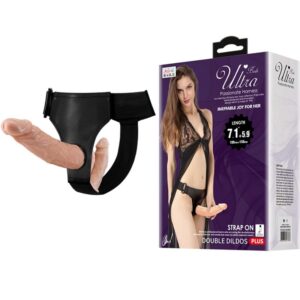 POTENTE - BAILE - ULTRA APAIXONADO DILDOS DUPLOS COM ARNÊS