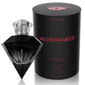 POTENTE - OLHO DE AMOR - MATCHMAKER BLACK DIAMOND LGBTQ PERFUME FEROMONES PARA ELE 30 ML