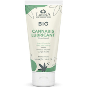 POTENTE - INTIMATELINE - LUXURIA LUBRIFICANTE BASE DE GUA BIO CANNABIS 50 ML