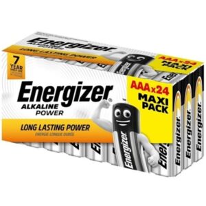 POTENTE - ENERGIZER - ALKALINE POWER PILHA AAA ALCALINA LR03 CAIXA*24 (3 CAIXAS*8 BATERIAS)