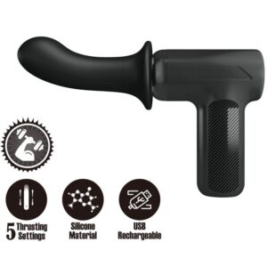 POTENTE - PRETTY LOVE - DJ DOCTOR MASSAGER 5 CONFIGURAÇÕES PRETO